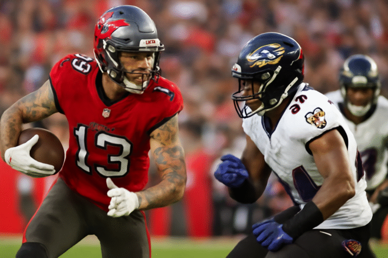 Tampa Bay Buccaneers vs Baltimore Ravens Match Player Stats