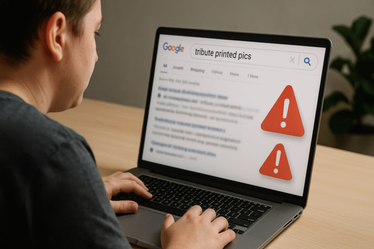 Tribute Printed Pics